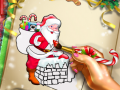 Játék Santa Christmas Coloring