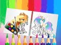 Játék Sweet Pony Coloring Book