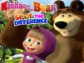 Játék Masha and the Bear Spot The difference