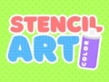Játék Stencil Art Color