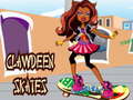 Játék Clawdeen skates