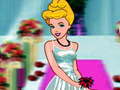 Játék Cinderella Wedding Dressup