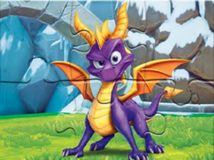 Játék Jigsaw Puzzle: Naughty Dragon