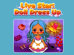 Játék Live Star Doll Dress Up