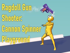 Játék Ragdoll Gun Shooter: Cannon Spinner Playground