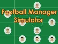 Játék Football Manager Simulator