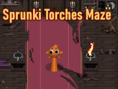 Játék Sprunki Torches Maze