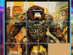 Játék Gorilla Sliding Puzzles
