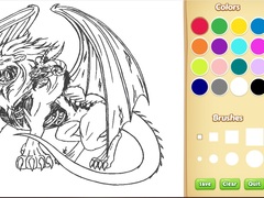 Játék Dragon Chimera Coloring Book