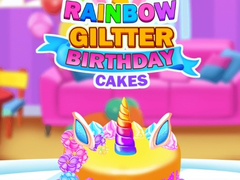Játék Rainbow Glitter Birthday Cakes