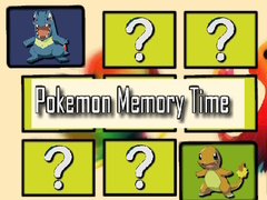 Játék Pokemon Memory Time
