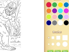 Játék Bigfoot Coloring Book