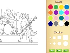 Játék Dinosaur Coloring Book For Kids