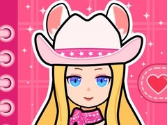 Játék Paper Doll Diary Chibi Dolls