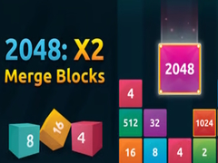 Játék 2048:X2 Merge Blocks