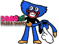 Játék Drag it Puzzle Shapes