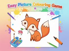 Játék Easy Picture Colouring Game