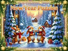 Játék New Year Puzzles