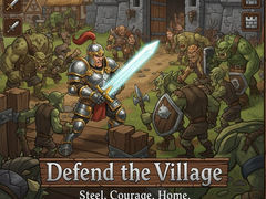 Játék Defend the village