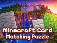 Játék Minecraft Card Matching Puzzle