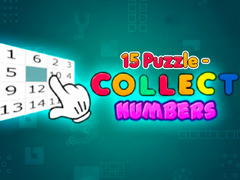 Játék 15 Puzzle - Collect numbers