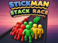 Játék Stickman Stack Race