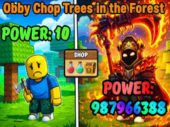 Játék Obby Chop Trees in the Forest