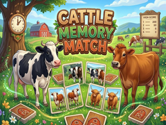Játék Cattle Memory Match